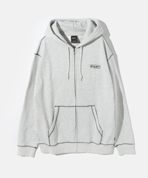 HUF（ハフ） パーカー HUF STRETCH F/Z HOODIE ストレッチフルジップ