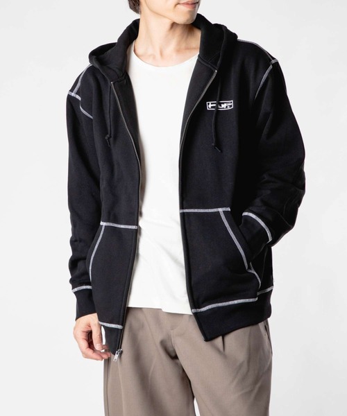 HUF（ハフ） パーカー HUF STRETCH F/Z HOODIE ストレッチフルジップ
