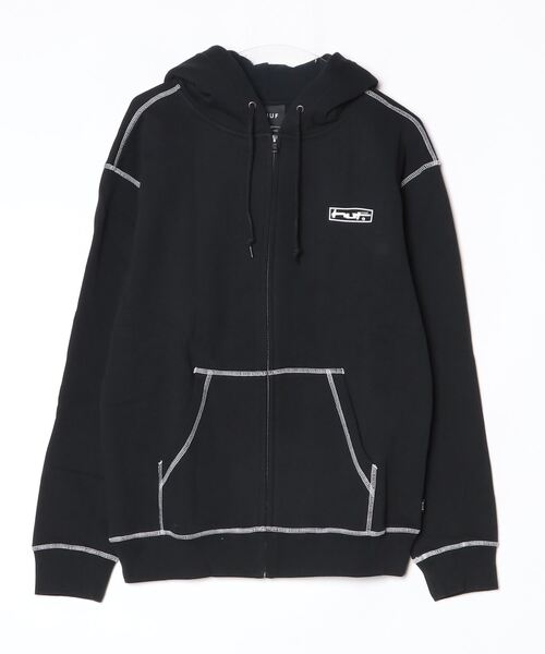 HUF（ハフ） パーカー HUF STRETCH F/Z HOODIE ストレッチフルジップ