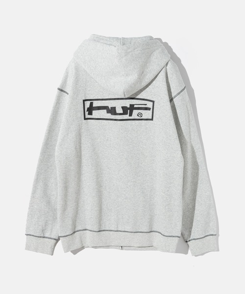 HUF（ハフ） パーカー HUF STRETCH F/Z HOODIE ストレッチフルジップ