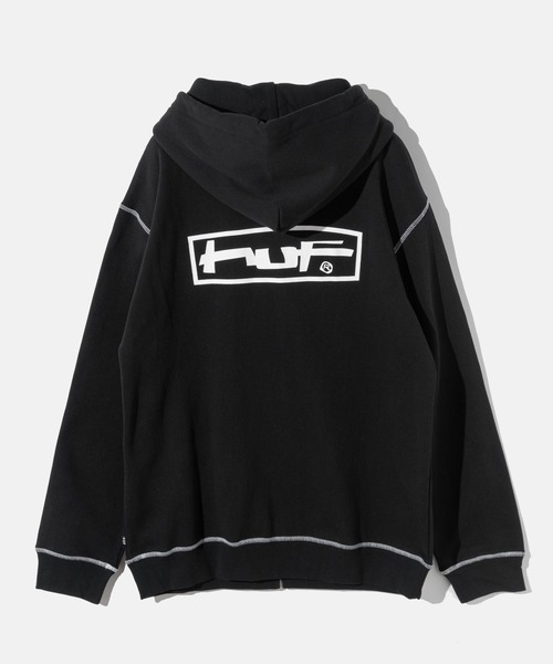 HUF（ハフ） パーカー HUF STRETCH F/Z HOODIE ストレッチフルジップ