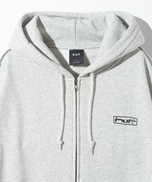 HUF（ハフ） パーカー HUF STRETCH F/Z HOODIE ストレッチフルジップ