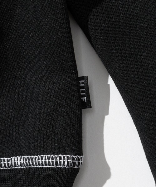 HUF（ハフ） パーカー HUF STRETCH F/Z HOODIE ストレッチフルジップ