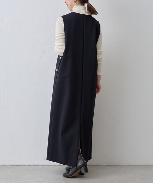 BEARDSLEY（ビアズリー） サロペットスカート FREE ブラック