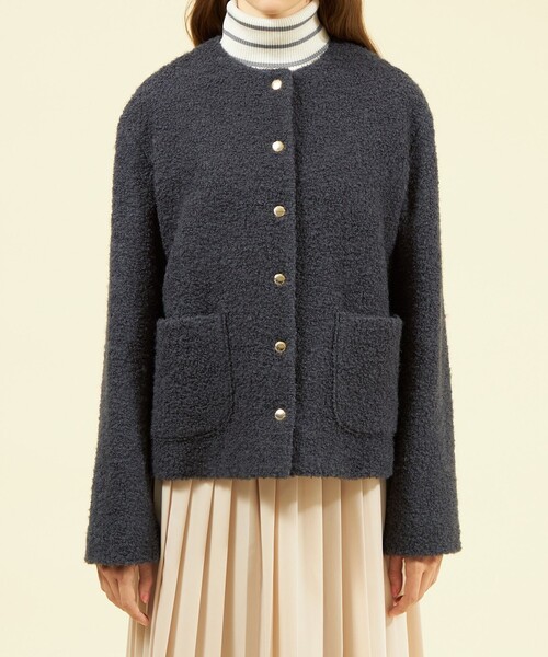 MACKINTOSH PHILOSOPHY 38サイズ ノーカラージャケット MACKINTOSH PHILOSOPHY（マッキントッシュフィロソフィー） ノーカラー