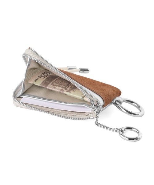 ANEMONE（アネモネ） 財布 スエード×レザーフラグメントケース