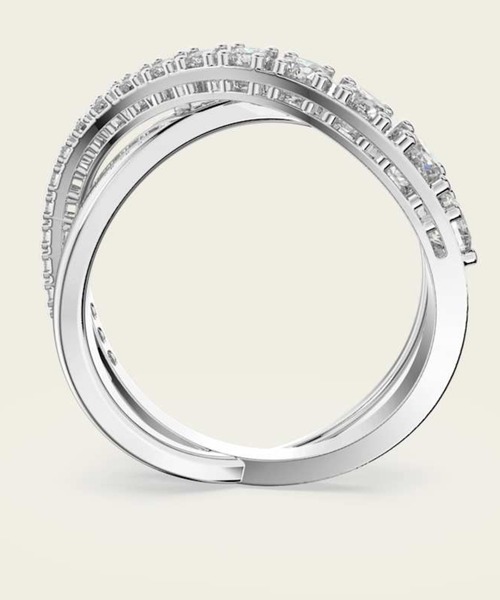 SWAROVSKI（スワロフスキー） リング 52 シルバー系その他 レディース