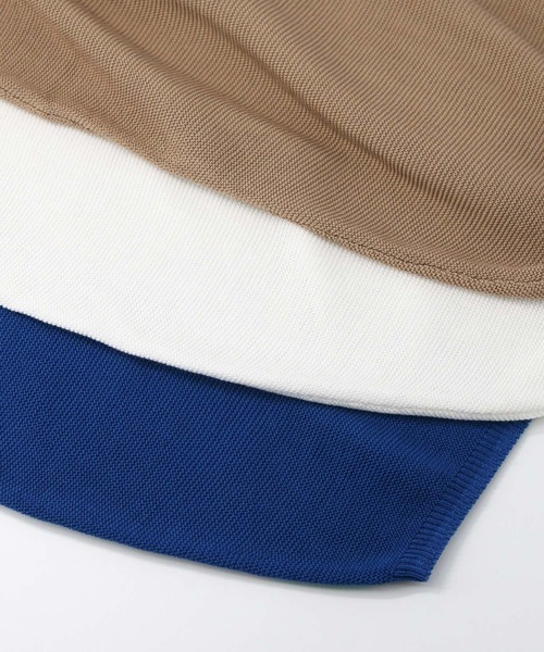 「Gready Brilliant」 半袖ニット 38 オフホワイト レディース_画像4