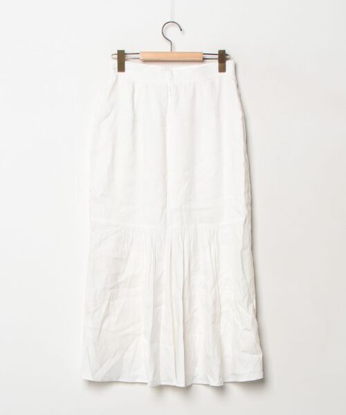 「VERMEIL par iena」 ロングスカート 38 ホワイト レディース_画像2