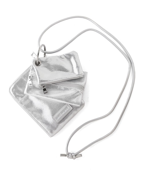 「ANEMONE」 ショルダーバッグ FREE シルバー レディース_画像2