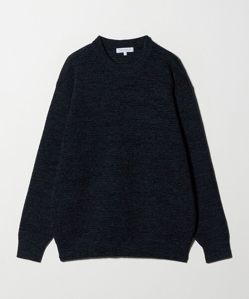 美品　EVERYDAY I LIKE. SmoothRelaxニット　ブラック A DAY IN THE LIFE セーター ニット モールミックス メランジ ニット