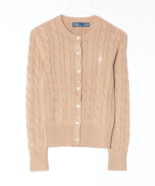 【美品】Polo Ralph Lauren ケーブルニットカーディガン POLO RALPH LAUREN（ポロ・ラルフローレン） カーディガン ケーブル