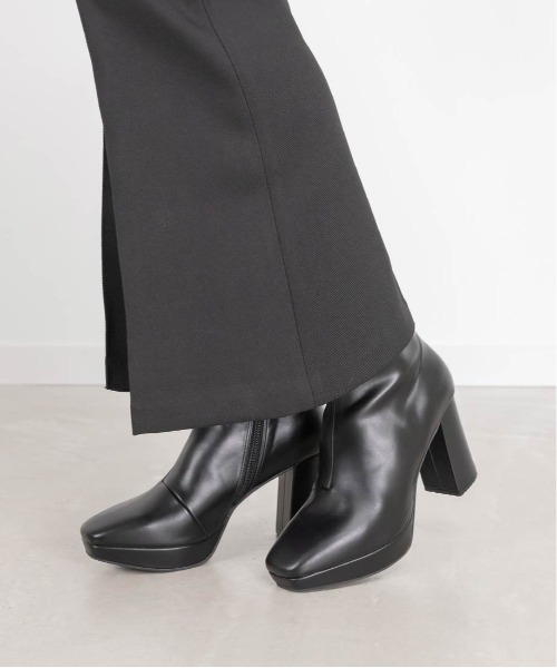 「RANDA」 ショートブーツ M ブラック系その他 レディース_画像2