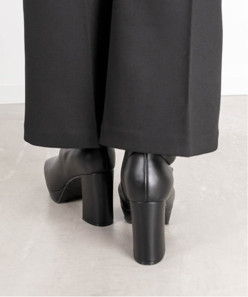 「RANDA」 ショートブーツ M ブラック系その他 レディース_画像3