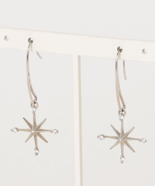 STAR JEWELRY（スタージュエリー） ピアス（両耳用） - シルバー
