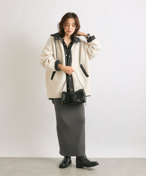 定価25,300円】RIVE DROITEリヴロドロワ モッズコート ゼブラ柄 セール