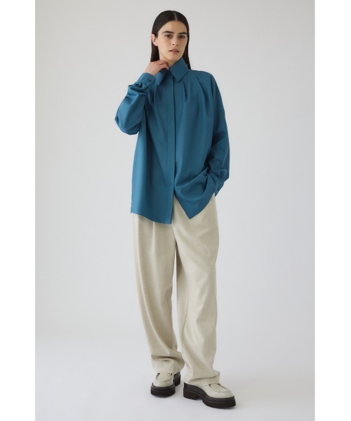 シャツ/ブラウス(長袖/七分) rim.ark Balloon sleeve tunic tops RIM.ARK リムアーク Balloon sleeve tunic topsの通販 by Momo｜ラクマ