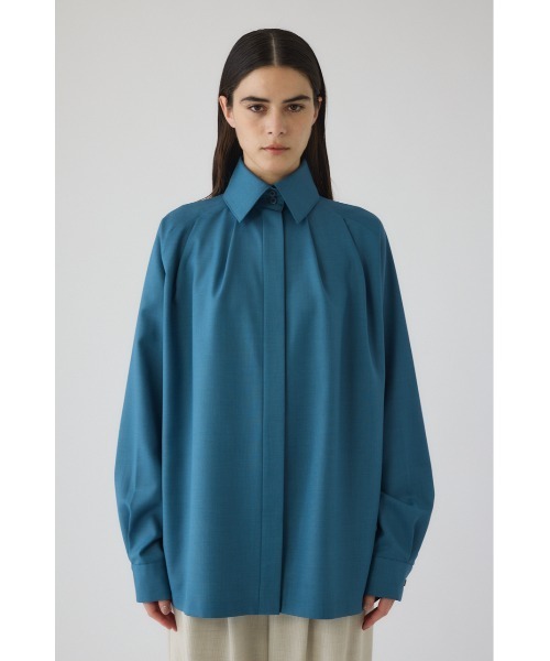 RIM.ARK ブラウス ジゼル掲載 RIM.ARK（リムアーク）の「Volume sleeve SH（シャツ/ブラウス）」 - WEAR