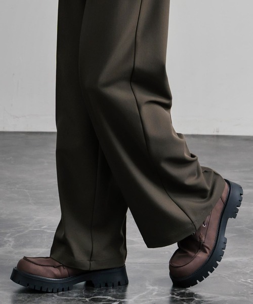Rocky Monroe（ロッキーモンロー） デッキシューズ フェイクレザー厚底