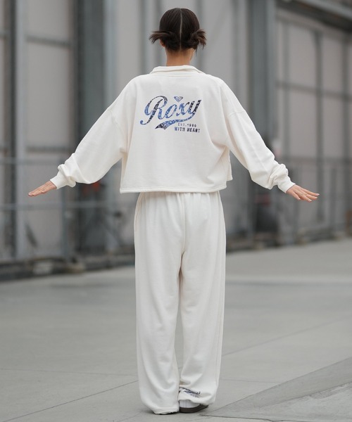 今季スウェット ROXY（ロキシー） トレーナー スウェット スウェット ジップアップ