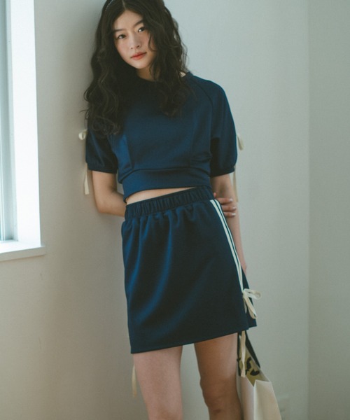「VANNIE U」 キュロット FREE ネイビー レディース_画像3