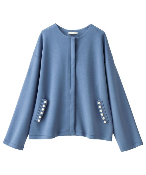 「RANAN」 カーディガン LL ブラック レディース_画像3