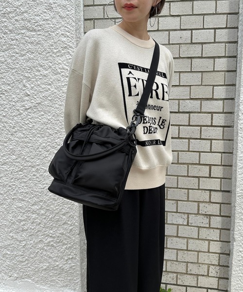 「LEPSIM」 2WAYバッグ ONE SIZE ブラック レディース_画像7