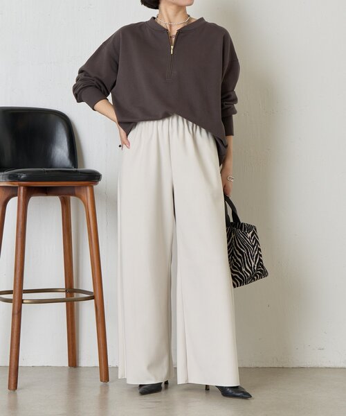 「Jena espace merveilleux」 パンツ FREE アイボリー レディース_画像6