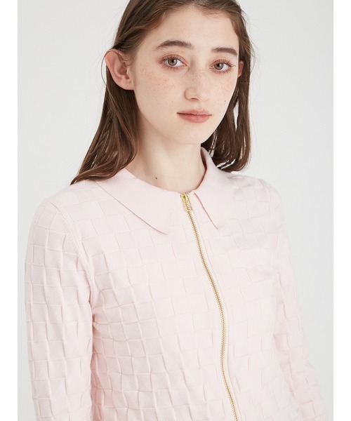 「FURFUR」 ニットカーディガン ONE SIZE ピンク レディース_画像9