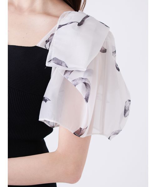 SNIDEL（スナイデル） ワンピース Sustainableリボンライクドッキング