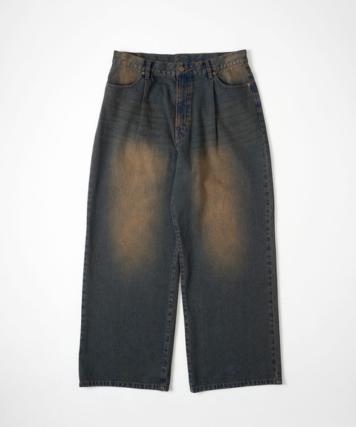 「kutir」 デニムパンツ MEDIUM ブルー メンズ_画像3
