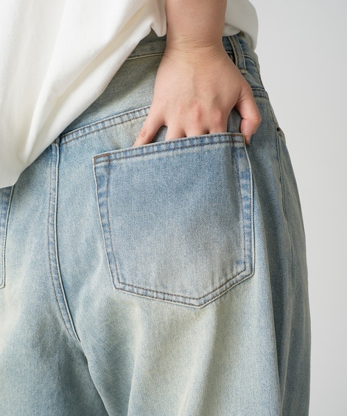 「kutir」 デニムパンツ MEDIUM ブルー メンズ_画像7