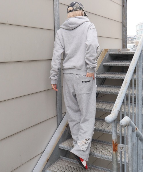 SEQUENZE ワイドパンツ スウェットパンツ ジャージ 「SEQUENZ