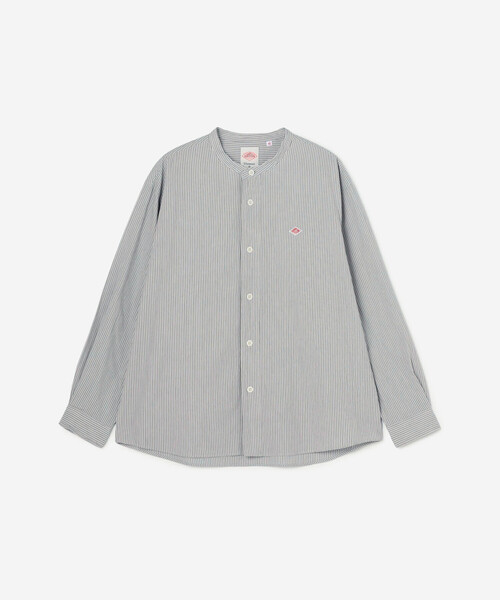 Danton（ダントン） 長袖シャツ 40 グレー系その他 メンズ : ZOZOTOWN