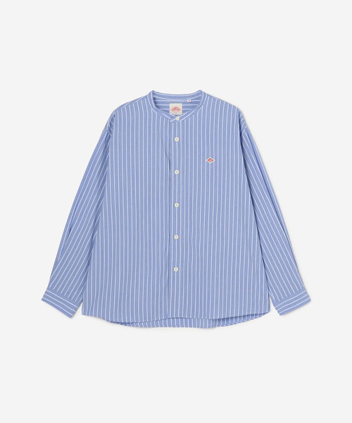 Danton（ダントン） 長袖シャツ 40 グレー系その他 メンズ : ZOZOTOWN