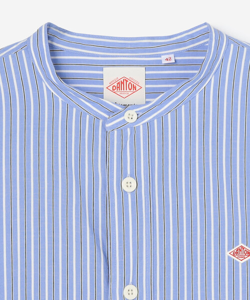 Danton（ダントン） 長袖シャツ 40 グレー系その他 メンズ : ZOZOTOWN