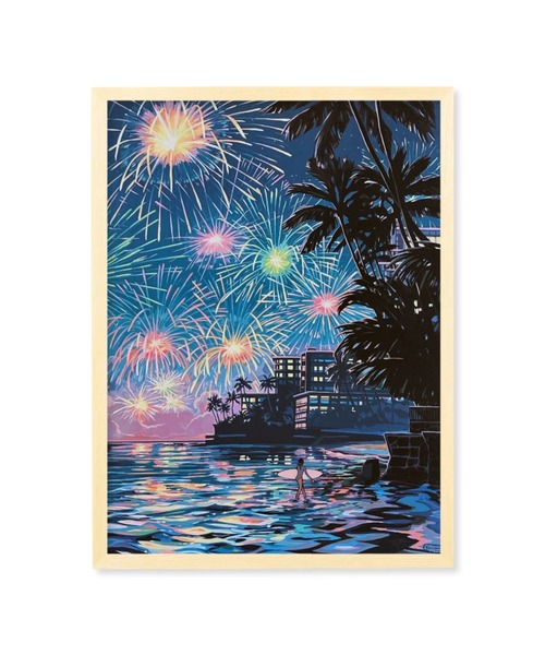 ポスター 「CHRISTIE SHINN / クリスティ・シン」FRIDAY FIREWORKS