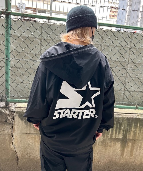 「STARTER BLACK LABEL」 ブルゾン L ブラック メンズ_画像2