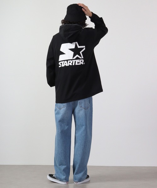 「STARTER BLACK LABEL」 ブルゾン L ブラック メンズ_画像4
