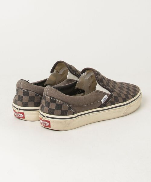 「VANS」 スリッポン US10.5 ブラウン メンズ_画像2