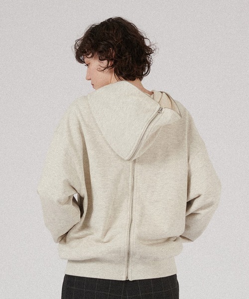 ONCILY（オンシェリー） ジップアップパーカー LARGE グレー メンズ
