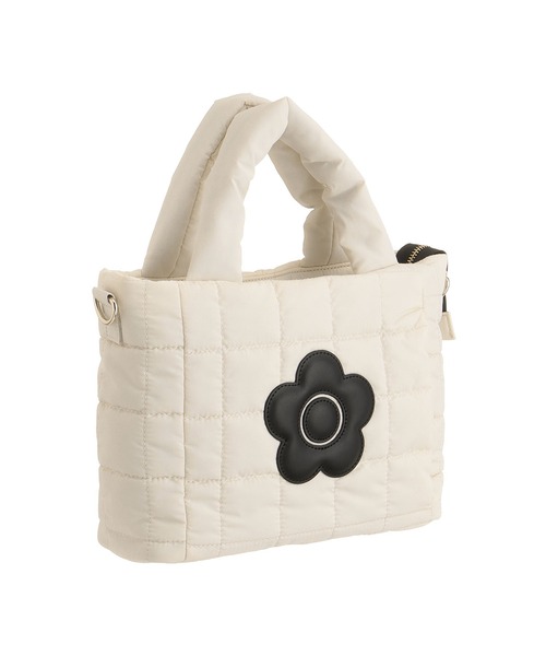 MARY QUANT（マリークヮント） 2WAYバッグ FREE アイボリー レディース