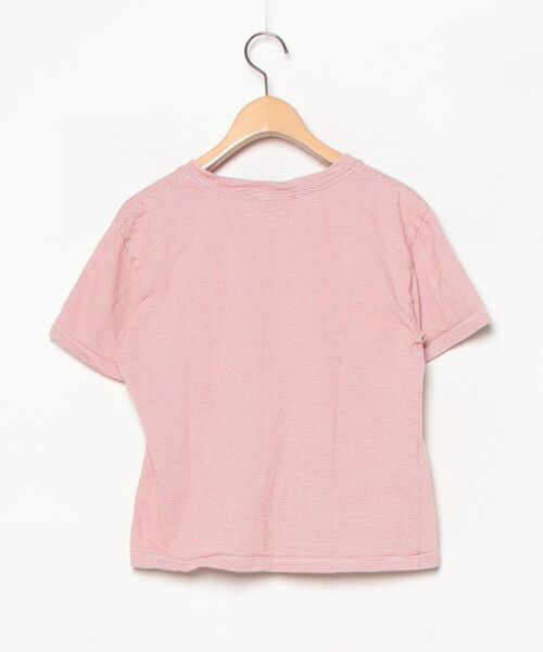 「COMPTOIR DES COTONNIERS」 半袖カットソー 9 レッド レディース_画像2