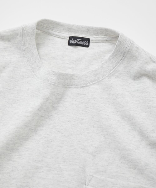「WILD THINGS」 半袖Tシャツ LARGE アッシュグレー メンズ_画像9