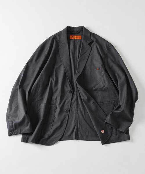 「RED KAP」 テーラードジャケット MEDIUM ブラック メンズ_画像3