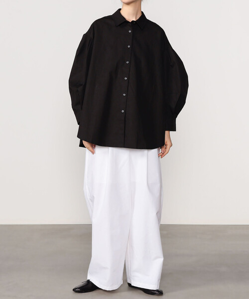 「Bshop」 「eunoia」長袖シャツ F ホワイト レディース_画像5