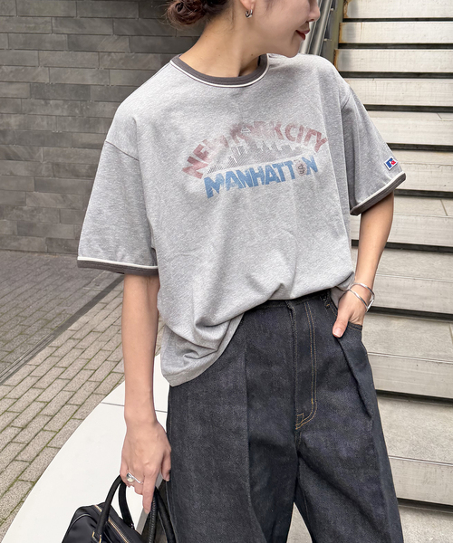 JACKSON MATISSE（ジャクソンマティス） tシャツ 半袖 別注「RUSSELL