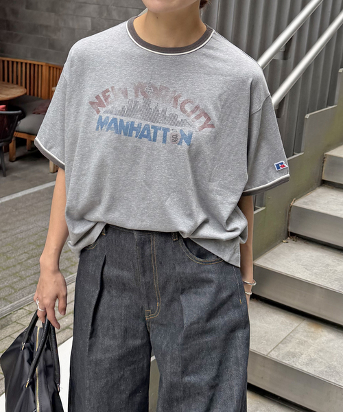 JACKSON MATISSE（ジャクソンマティス） tシャツ 半袖 別注「RUSSELL