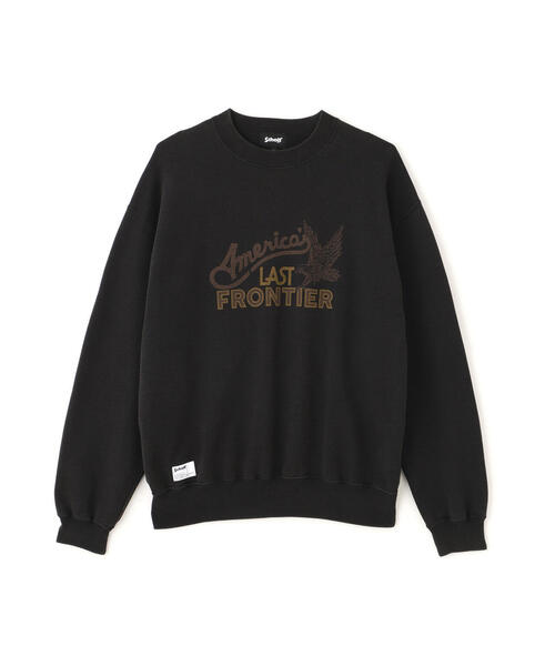 「Schott」 スウェットカットソー M ブラック メンズ_画像3