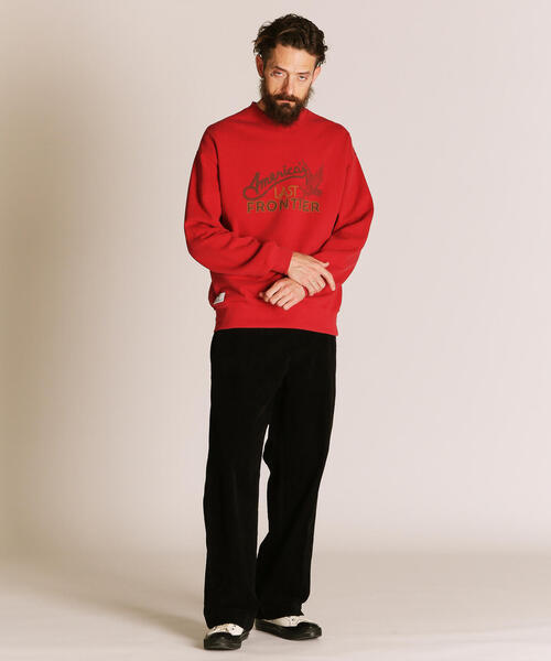 「Schott」 スウェットカットソー M ブラック メンズ_画像7